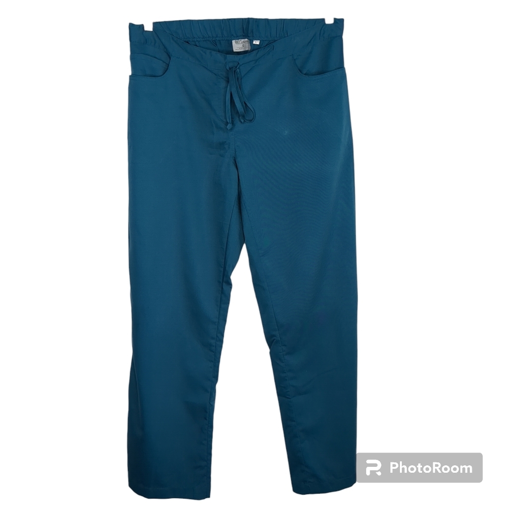 Grey's Anatomy Dark Teal Signature Scrub Pants, Size L